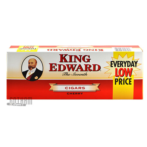 King Edward Filtered Cigars Cherry Carton