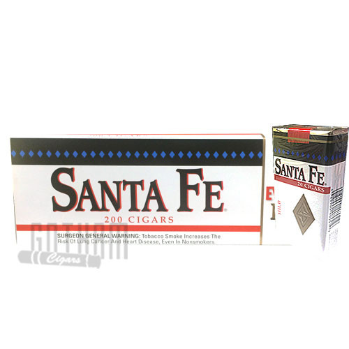 Santa Fe Filtered Cigars Mild Carton & Pack