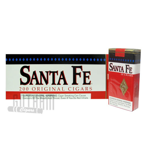 Santa Fe Filtered Cigars Full Flavor Carton & Pack
