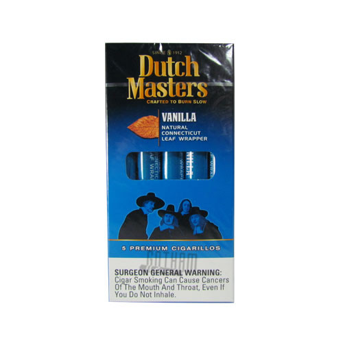 Dutch Masters Cigarillos Vanilla (blue) Pack