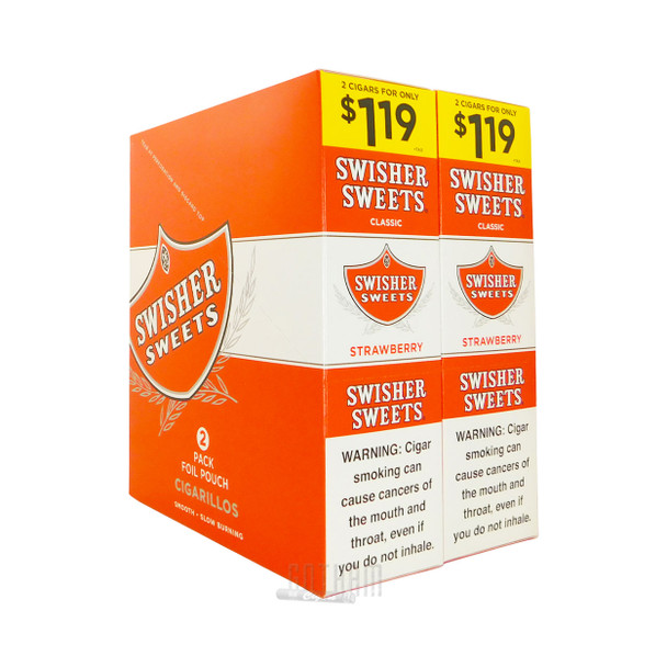 Swisher Sweets Cigarillos Strawberry box