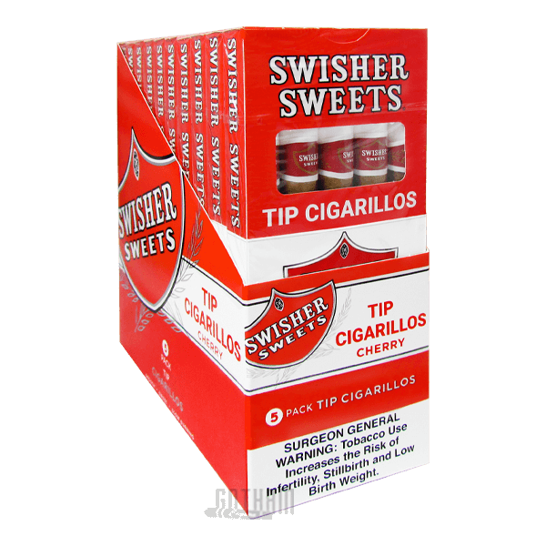 Swisher Sweets Tip Cigarillos Cherry Pack
