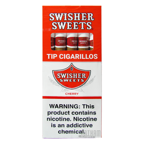 Swisher Sweets Tip Cigarillos Cherry Carton