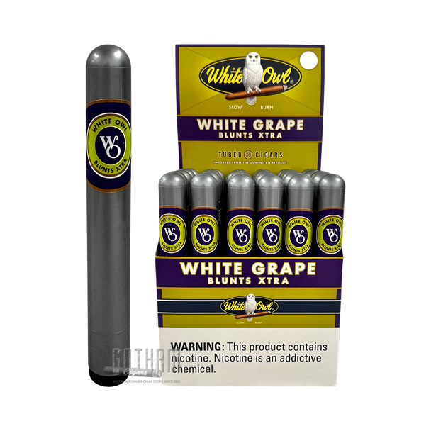 White Owl Blunts Xtra White Grape box with stick