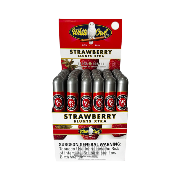 White Owl Blunts Xtra Strawberry - Open Box