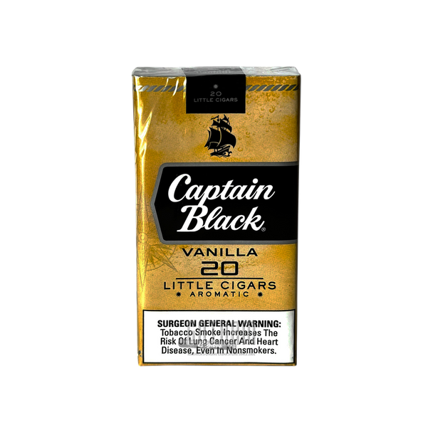  Captain Black Little Cigars Madagascar Vanilla Pouch