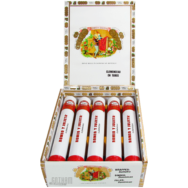 Romeo Y Julieta 1875 Clemenceau En Tubo Box 
