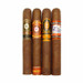 Perdomo Sun Grown Toro 4 Pack Humi Bag Sampler sticks