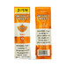 Swisher Sweets Cigarillos Peach foilpack front and back