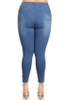 PLUS High Waist  Denim Jeans in Dark Wash