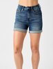 JB 150246 Vintage Wash Cuffed HW Shorts