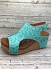 Isabella Tooled in Turquoise by Very G