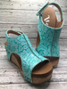 Isabella Tooled in Turquoise by Very G