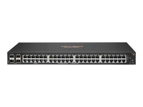 HPE Aruba 6100 48G 4SFP+ Switch - switch - 52 ports - managed - rack-mo (JL676A)