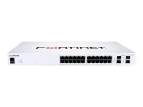 FORTINET FORTISWITCH 124F-FPOE 24 PORT SWITCH (FS-124F-FPOE)