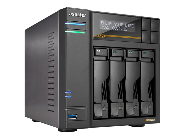 ASUSTOR Lockerstor 4 Gen3 - NAS server (AS6804T)