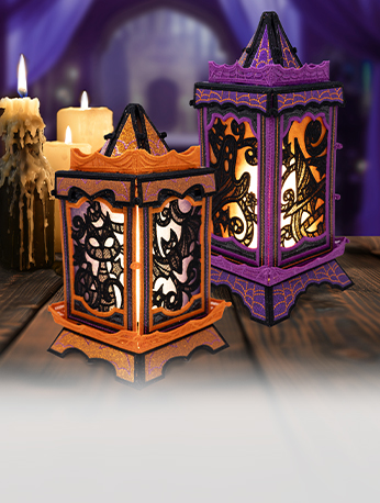 Freestanding Halloween Lanterns