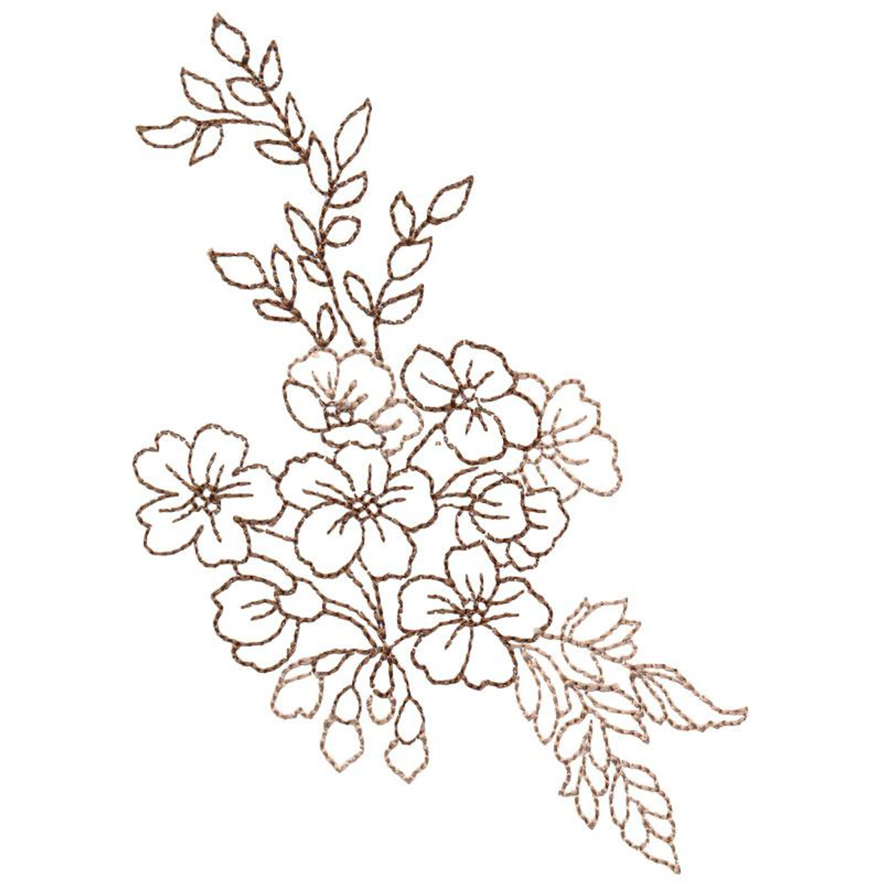 Flower. Linework Flowers | 80003-10