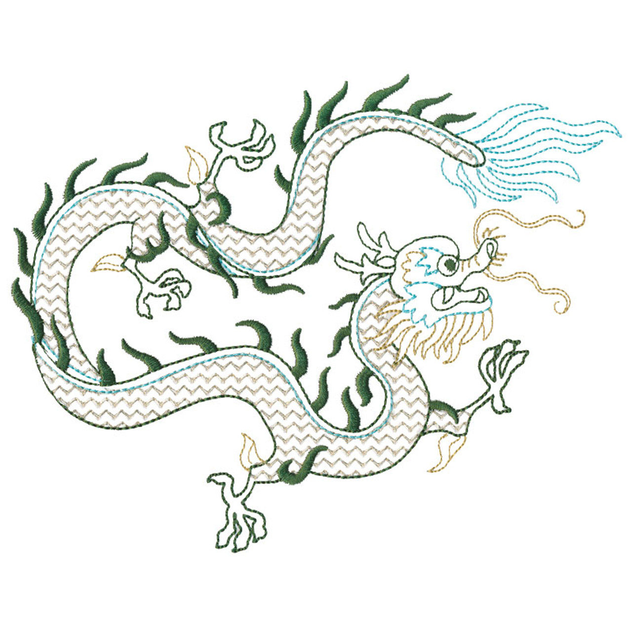 Long Dragon Linework