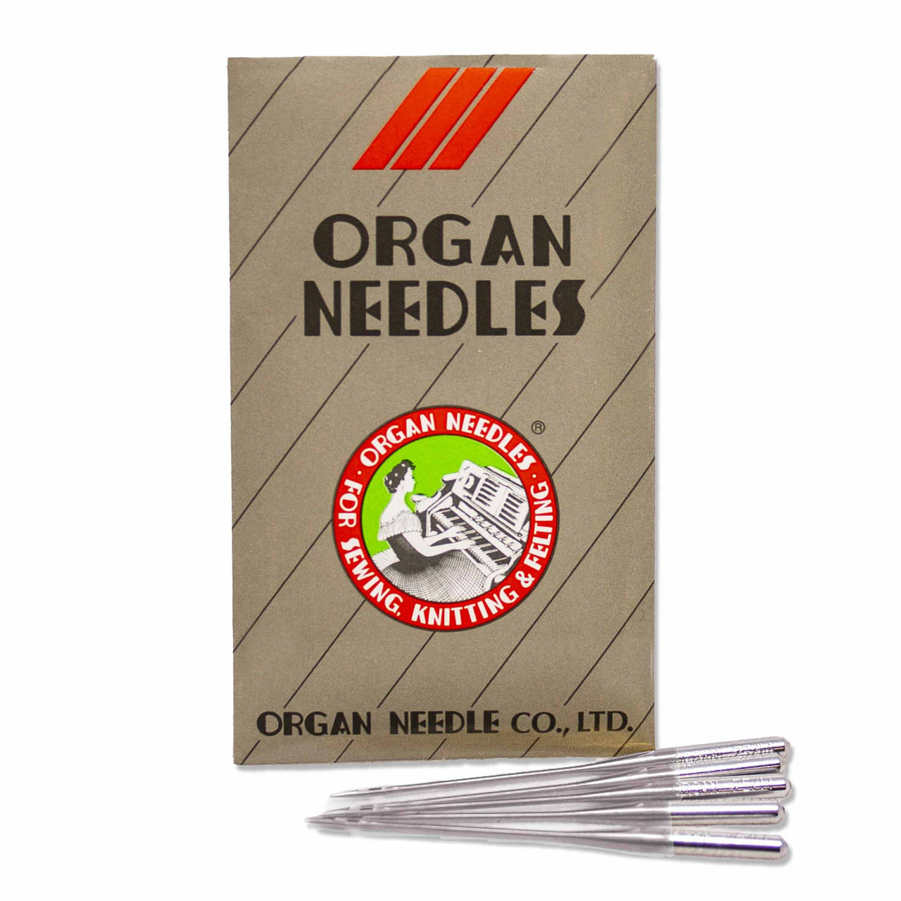 【新品未使用】Organdy Embroider Tops Organ Needles - Ballpoint 90/14