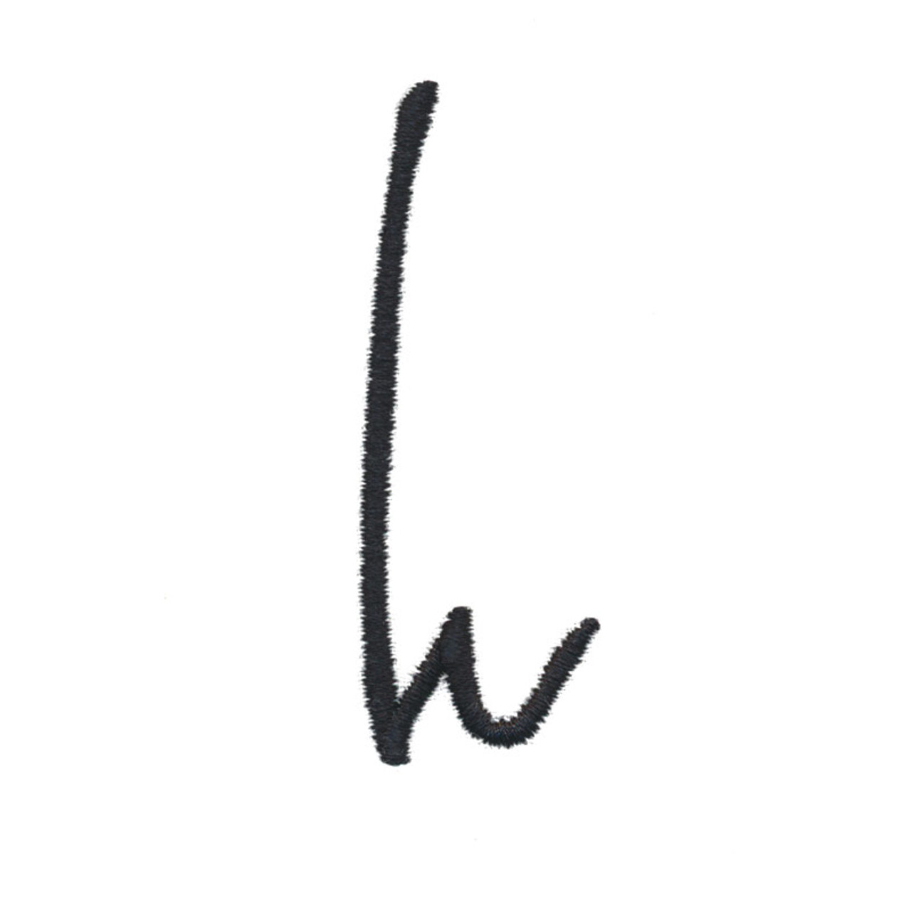 cursive lowercase h