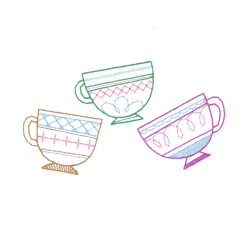 Teacup Border