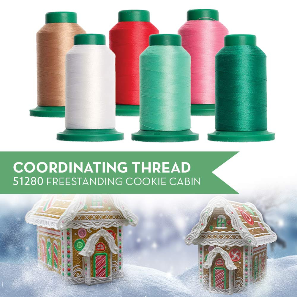 Freestanding Cookie Cabin #51280 - Coordinating Thread