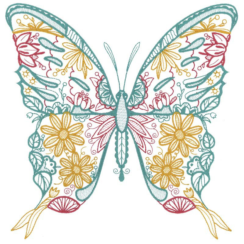 Wild Whimsy Butterfly