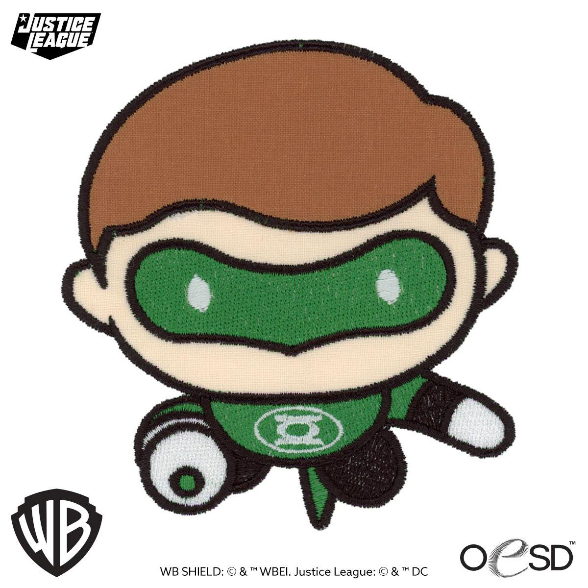 Green Lantern Chibi Applique 1
