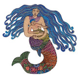 Mermother embroidery design