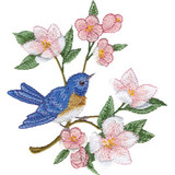 Bluebird & Blossoms