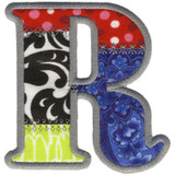 Appliqued R