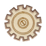 Steampunk Applique Gear