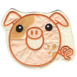 Large Stitch 'n' Turn O with Applique