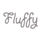 Fluffy - Machine Embroidery Design