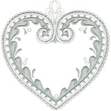 Beloved Lace Heart