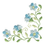 Blue Flowers Corner
