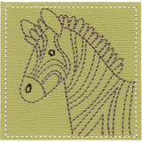 Zebra Applique