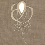 Cutwork Rosebud