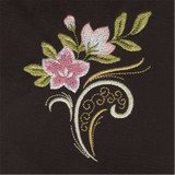 Asian Flowers & Swirls