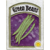 Green Bean Seeds Applique