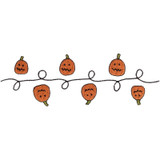 Pumpkins Border | 80012-28