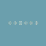 Snowflake Assortment 8 Border