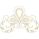 Quilting Paisley Element 2