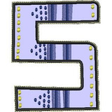 Letter S Applique