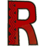 Letter R Applique