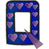 Letter Q Applique