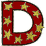 Letter D Applique
