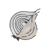 Onion embroidery design