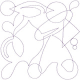 Single Run Quilting Motif 16